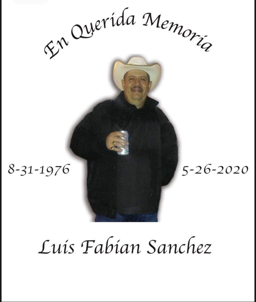Obituary of Luis Fabian Sanchez Ayala