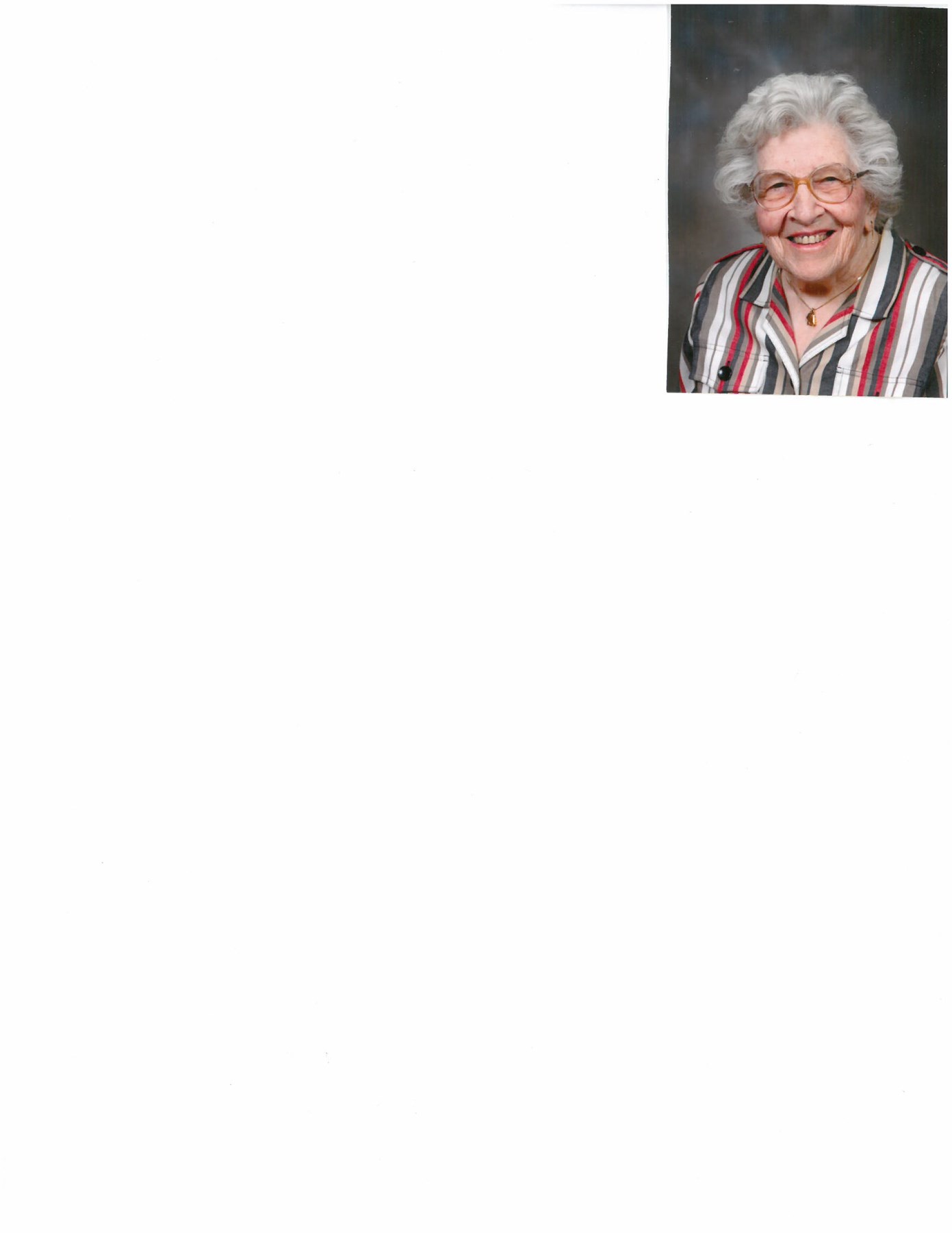 Obituary of Muriel Wilma Harrington