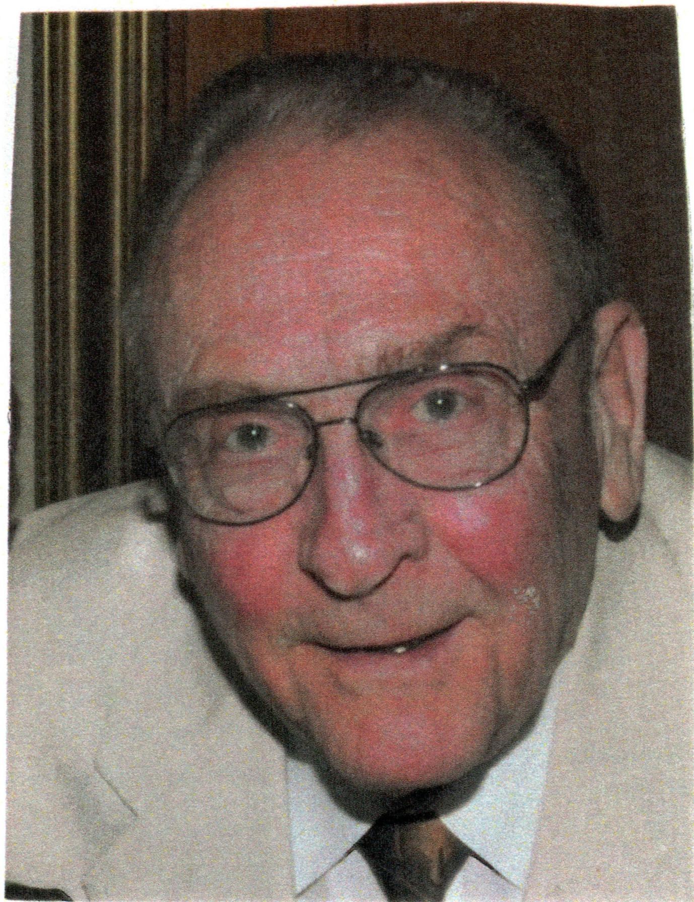 Avis de décès de John "Jack" V Huber