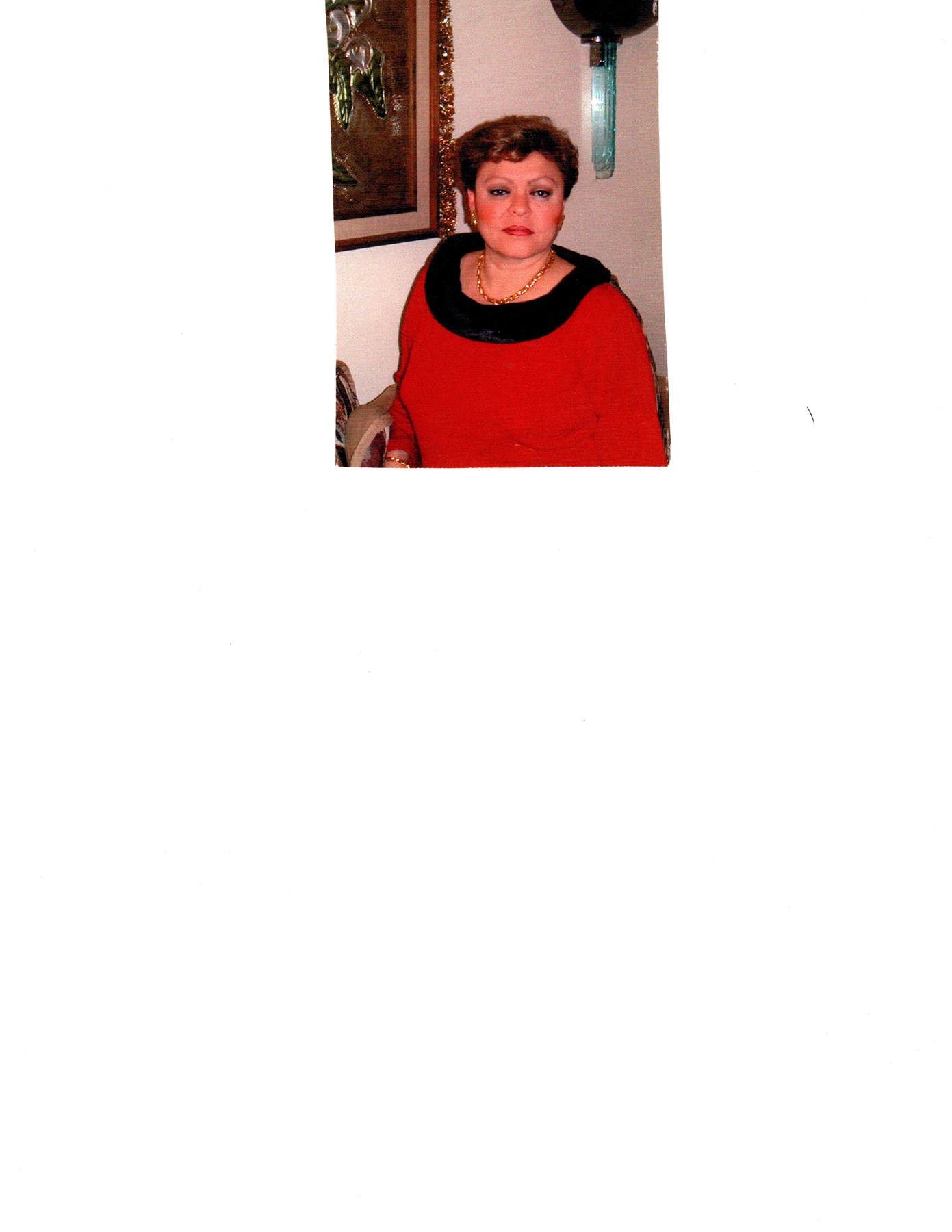 Obituary of Maria Juliana Ramirez