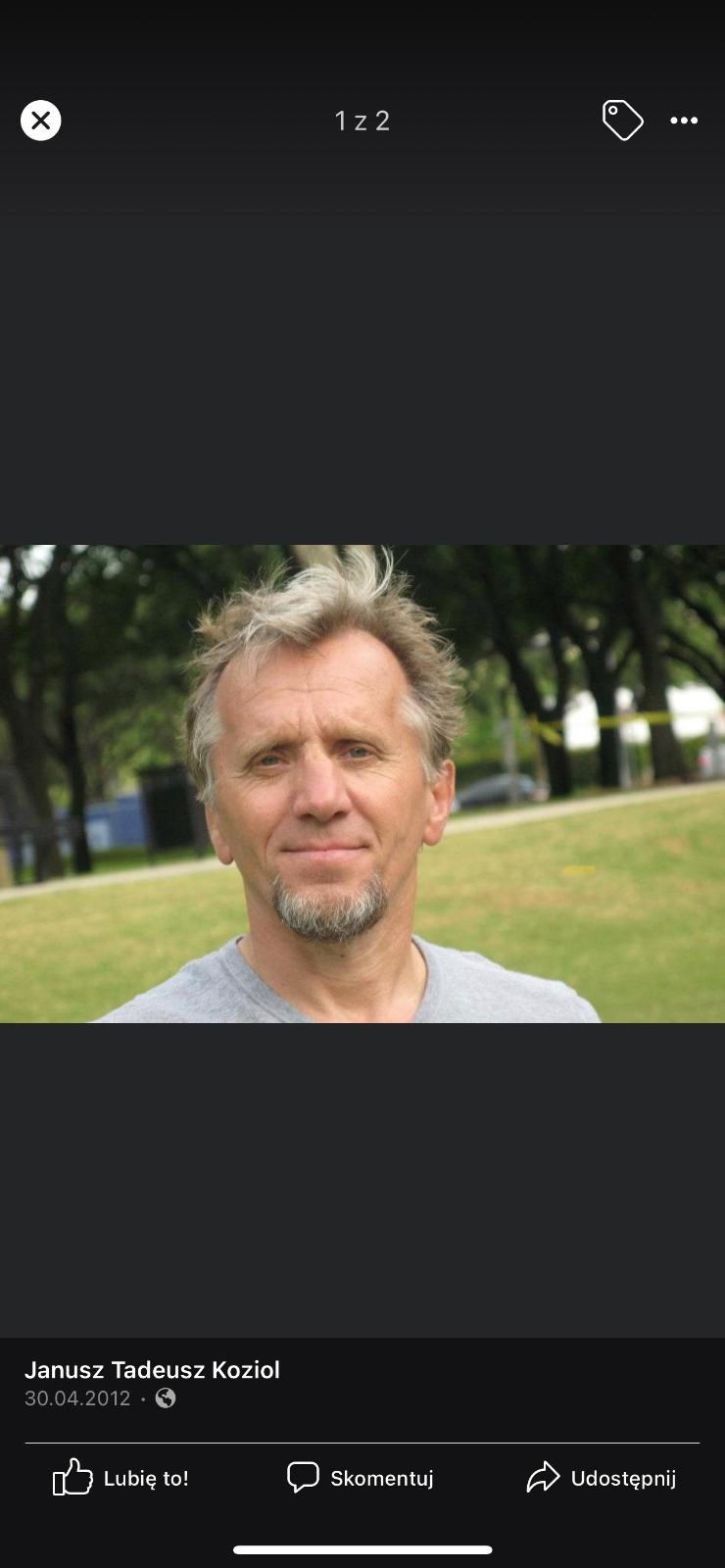 Avis de décès de Janusz Tadeusz Koziol