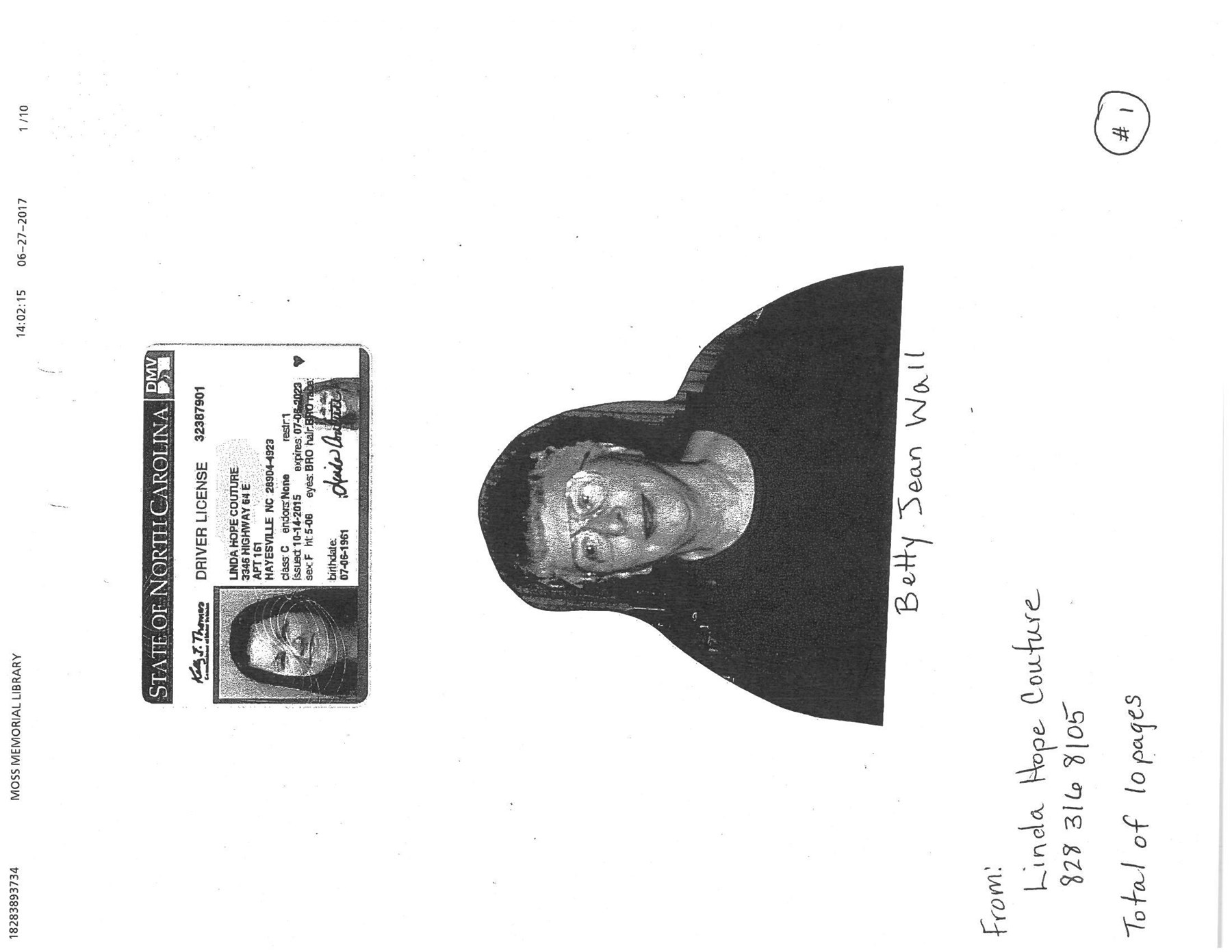 Obituary of Betty Jean Wall