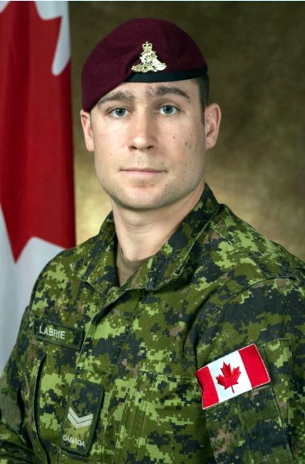Avis de décès de Patrick Joseph Yves Labrie (Bombardier Canadian Armed Forces)