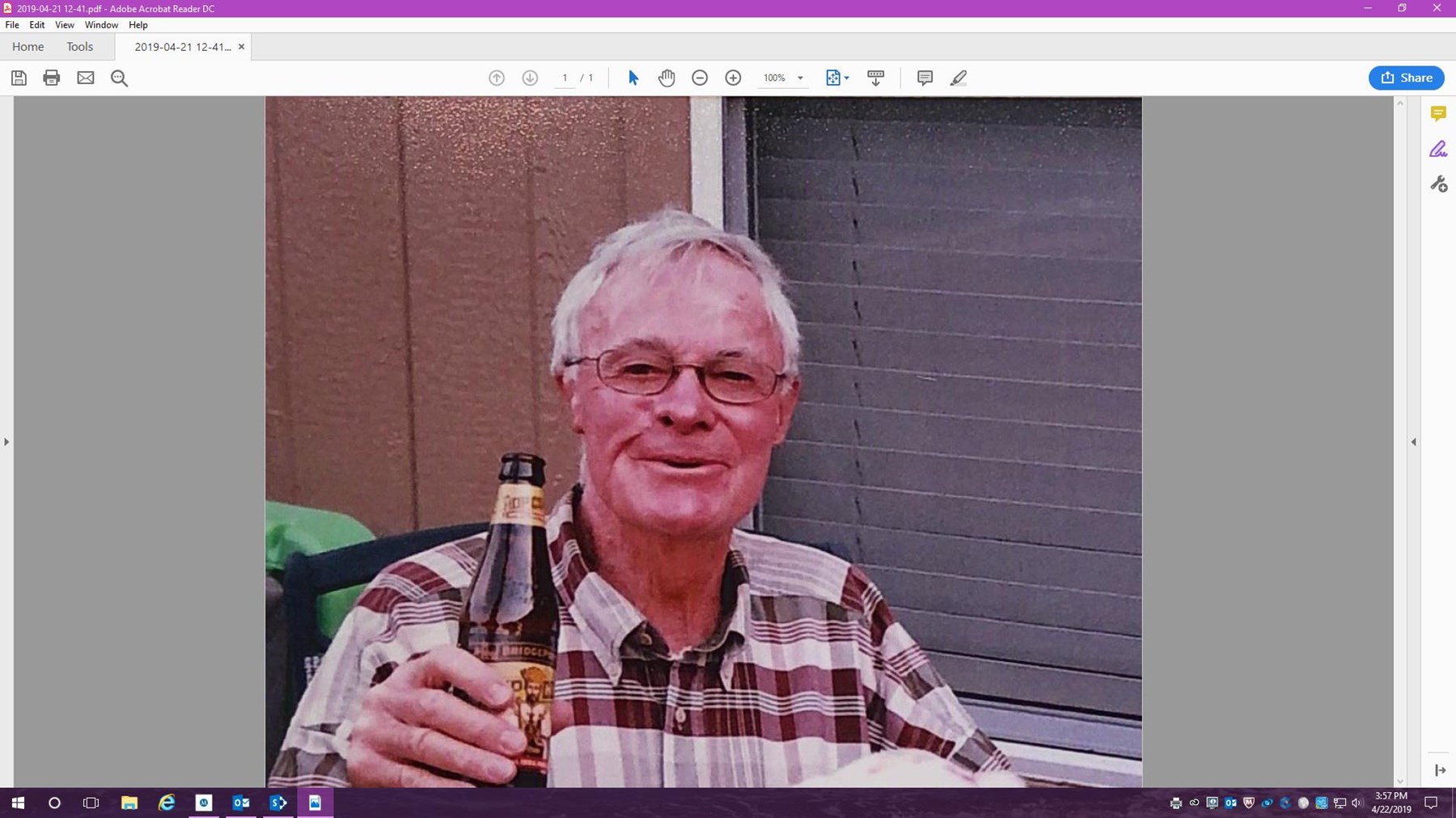 Obituary of James Jeremiah Skelsey