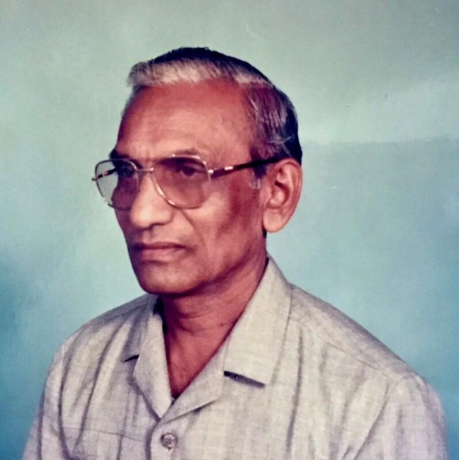 Avis de décès de Bhaichandbhai D. Patel