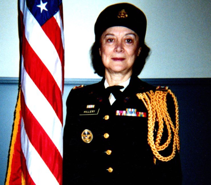 Obituary of Lt. Col Mary Jane Hillery