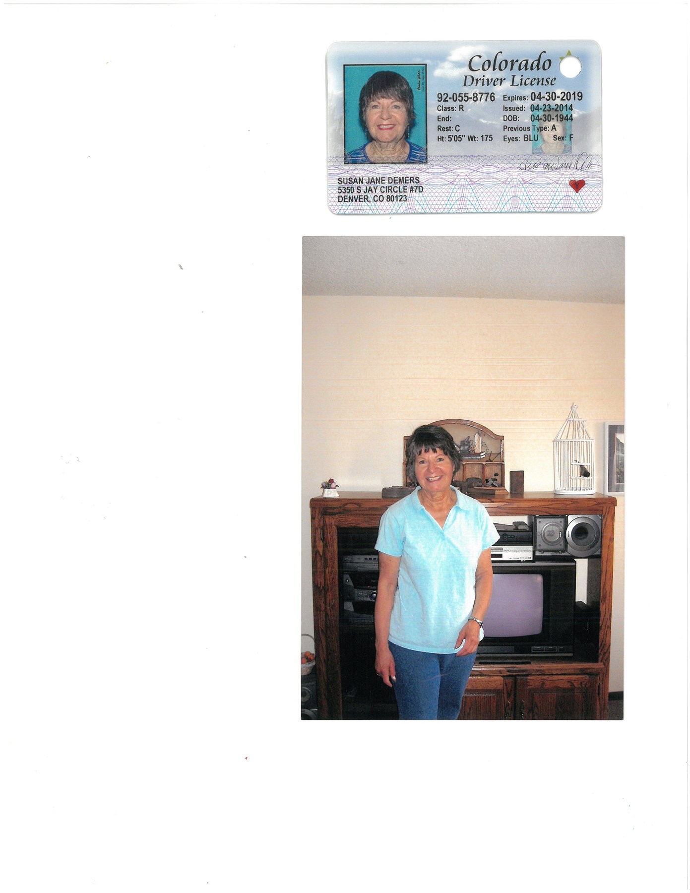 Obituary of Susan Jane Demers