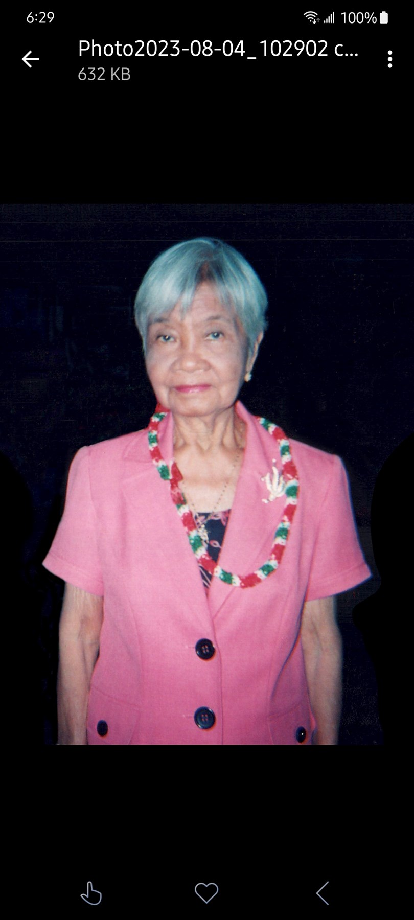 Obituary of Esperanza Tagatac