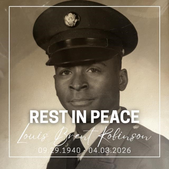 Avis de décès de Louis Brent Robinson