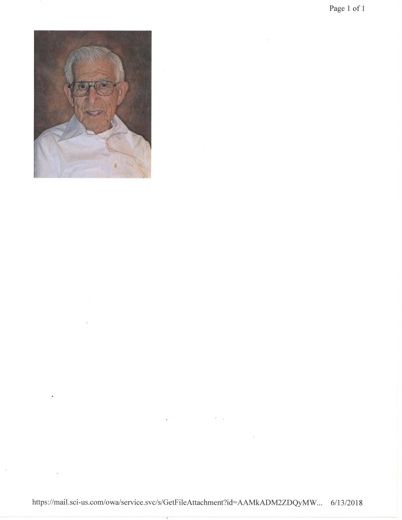 Obituary of Joseph Gonzales Madrid