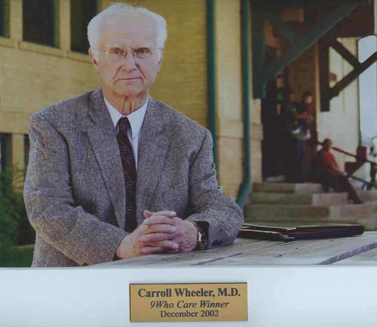 Obituary of Carroll Walter Wheeler