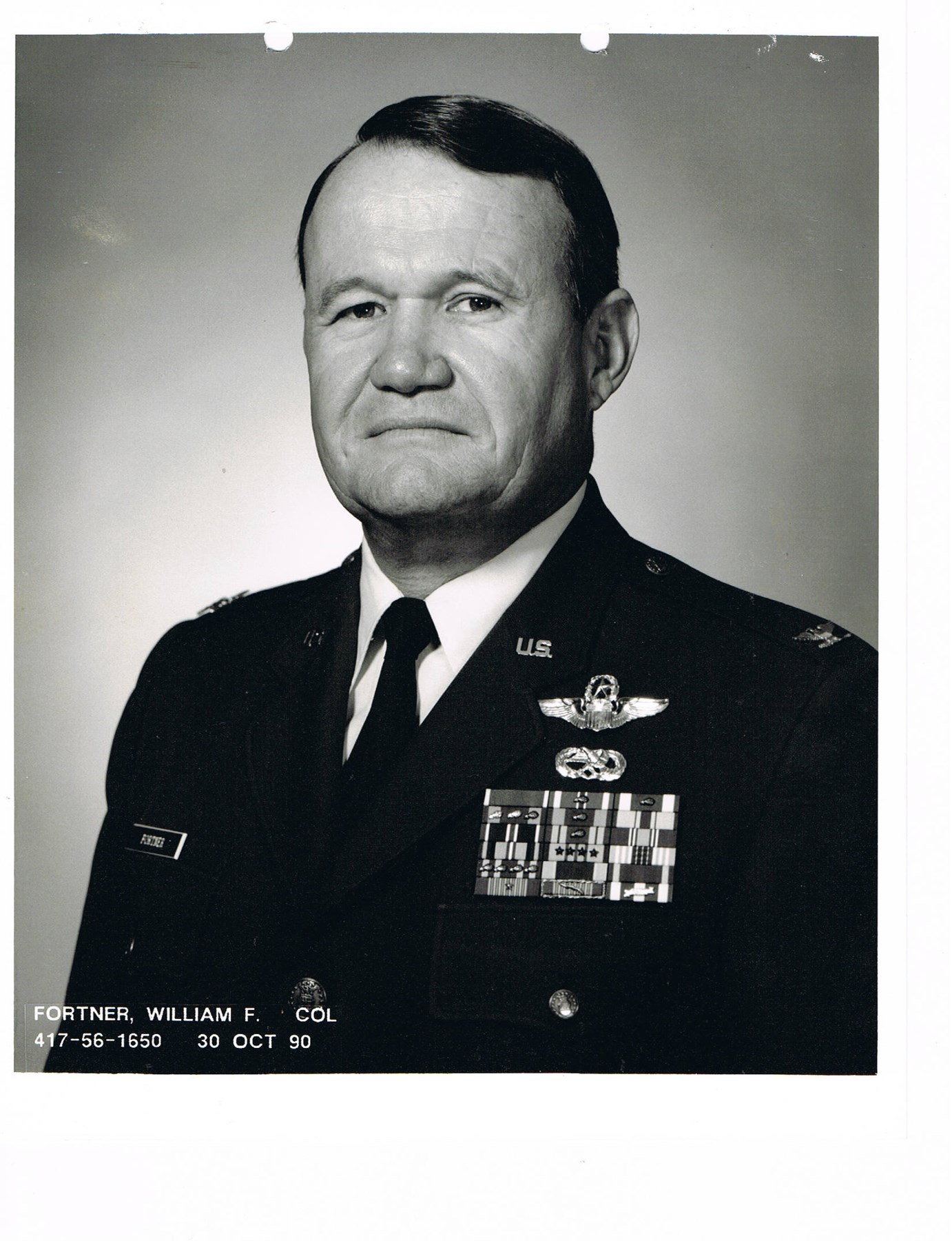 Obituary of William Frasier Fortner