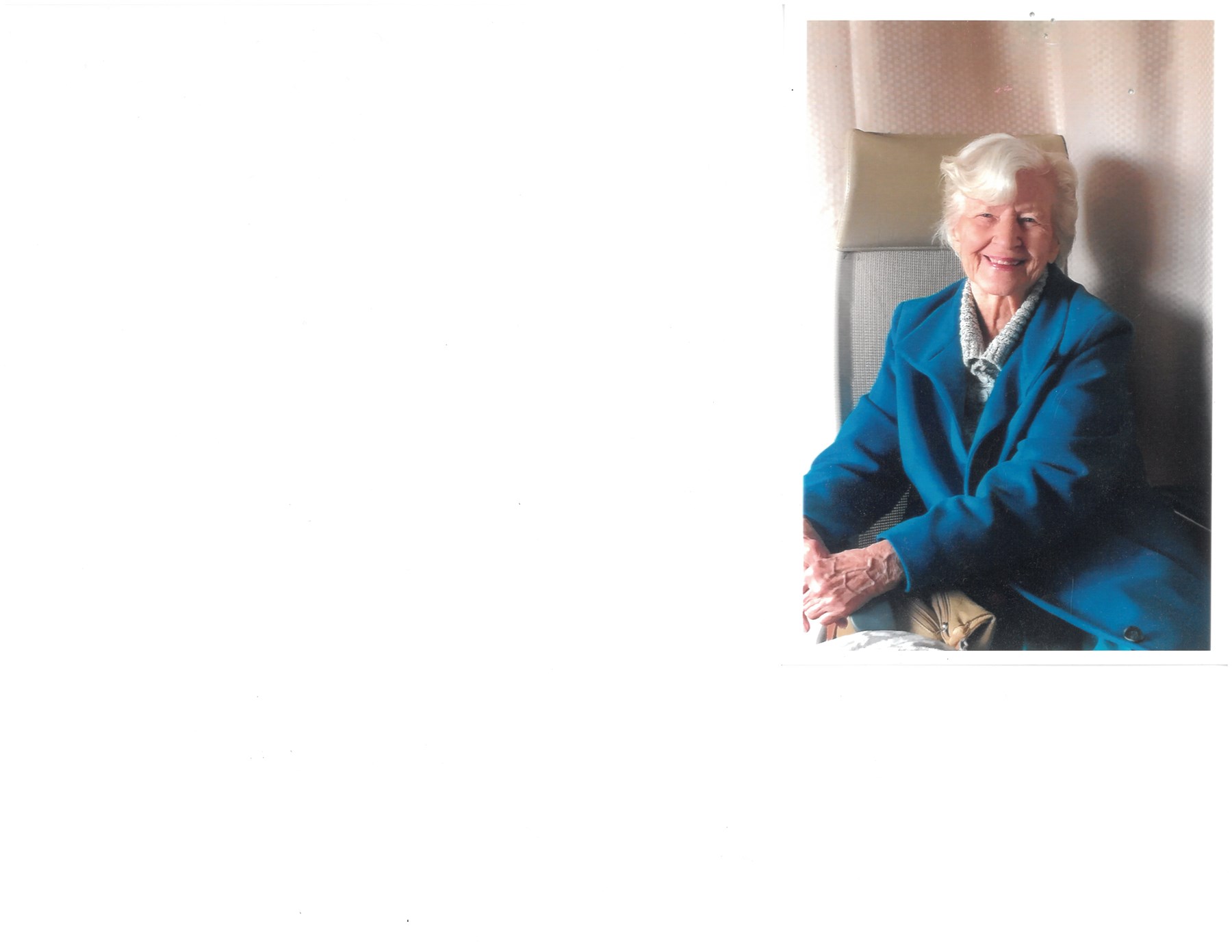 Avis de décès de Audrey Patricia Covello