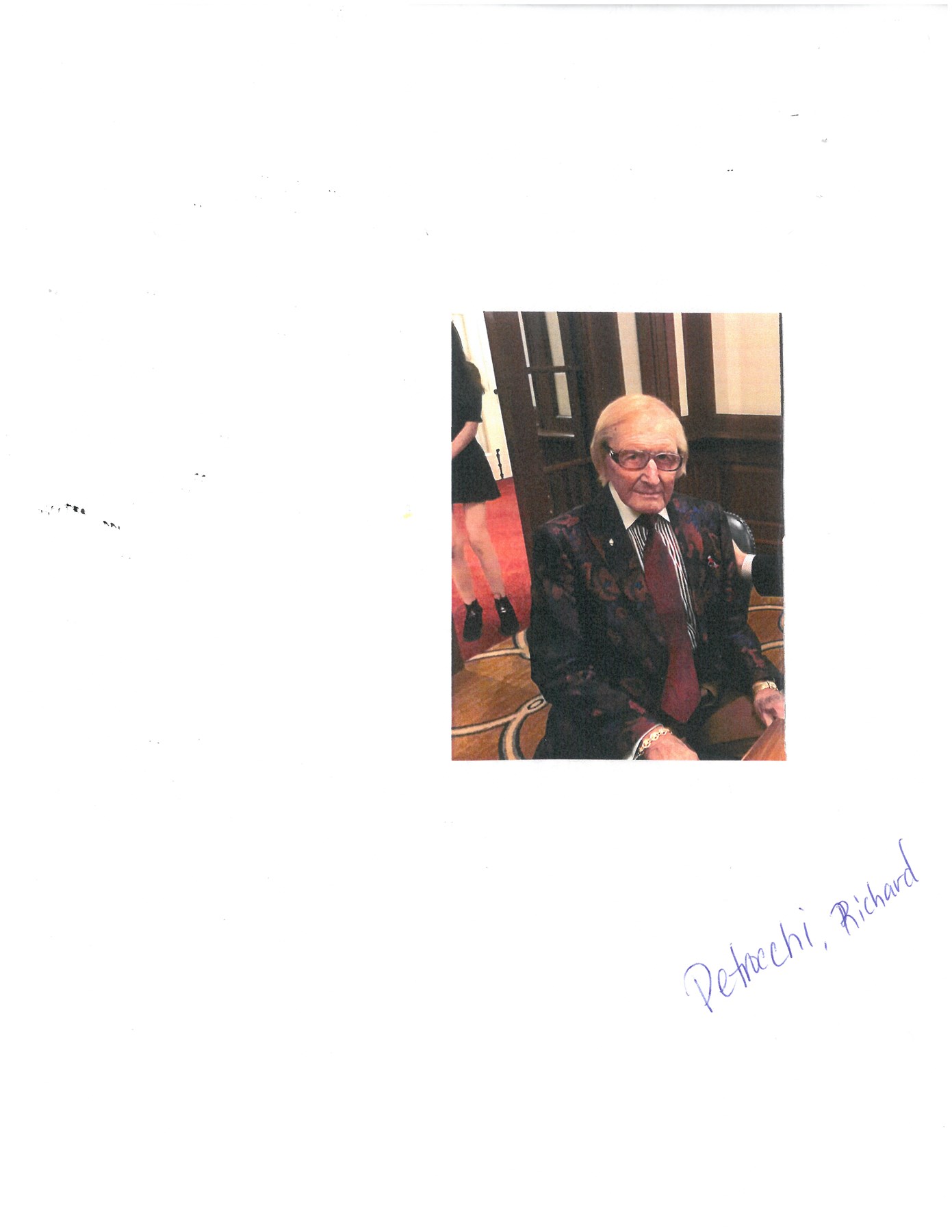 Obituary of Richard L Petrocchi