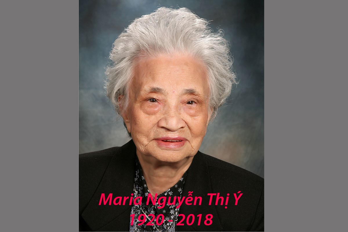 Obituario de Maria Nguyễn Thị Ý