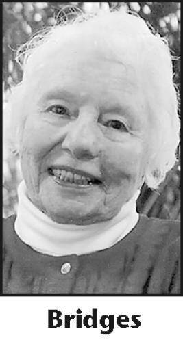 Obituary of Margaret F Bridges