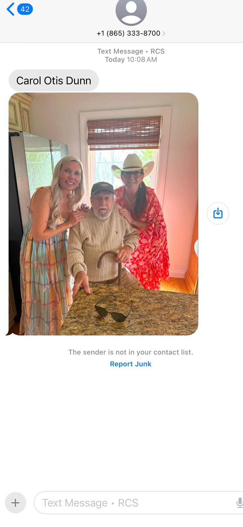 Avis de décès de Carol Otis Dunn