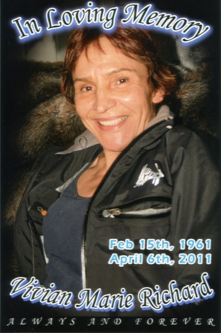 Obituary of Vivian Marie Richard