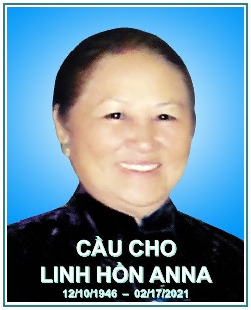 Obituary of Anna Trần Thị Châu