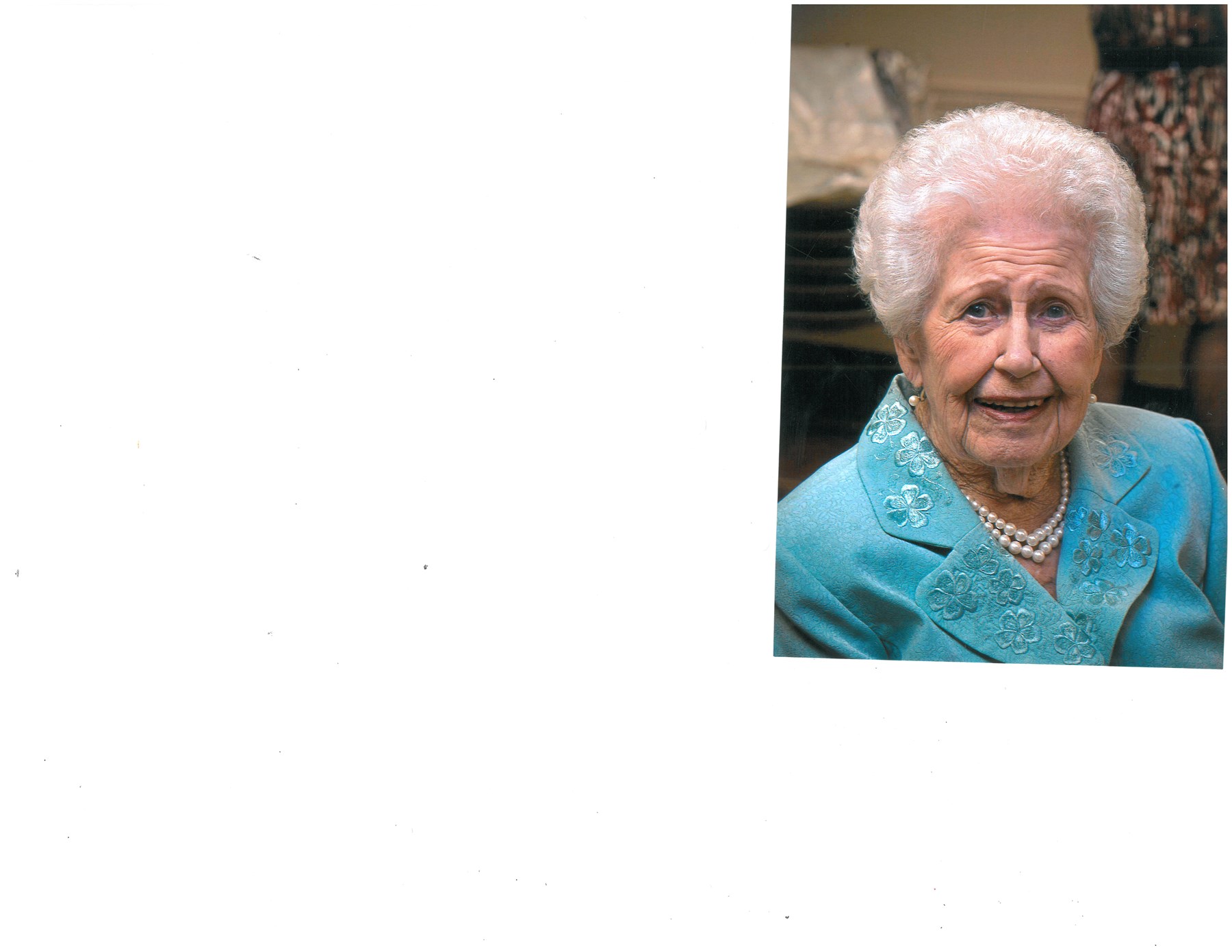 Obituary of Eloise Neville Kennedy