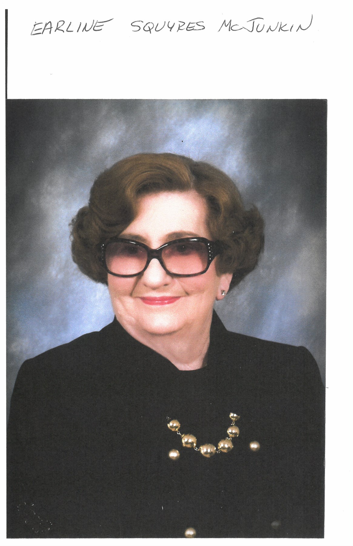 Obituary of Earline (Squyres) McJunkin