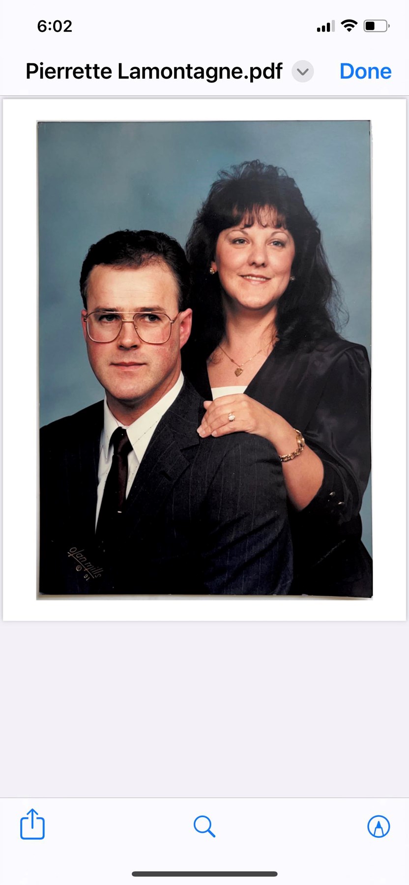 Obituary of Pierrette Lamontagne