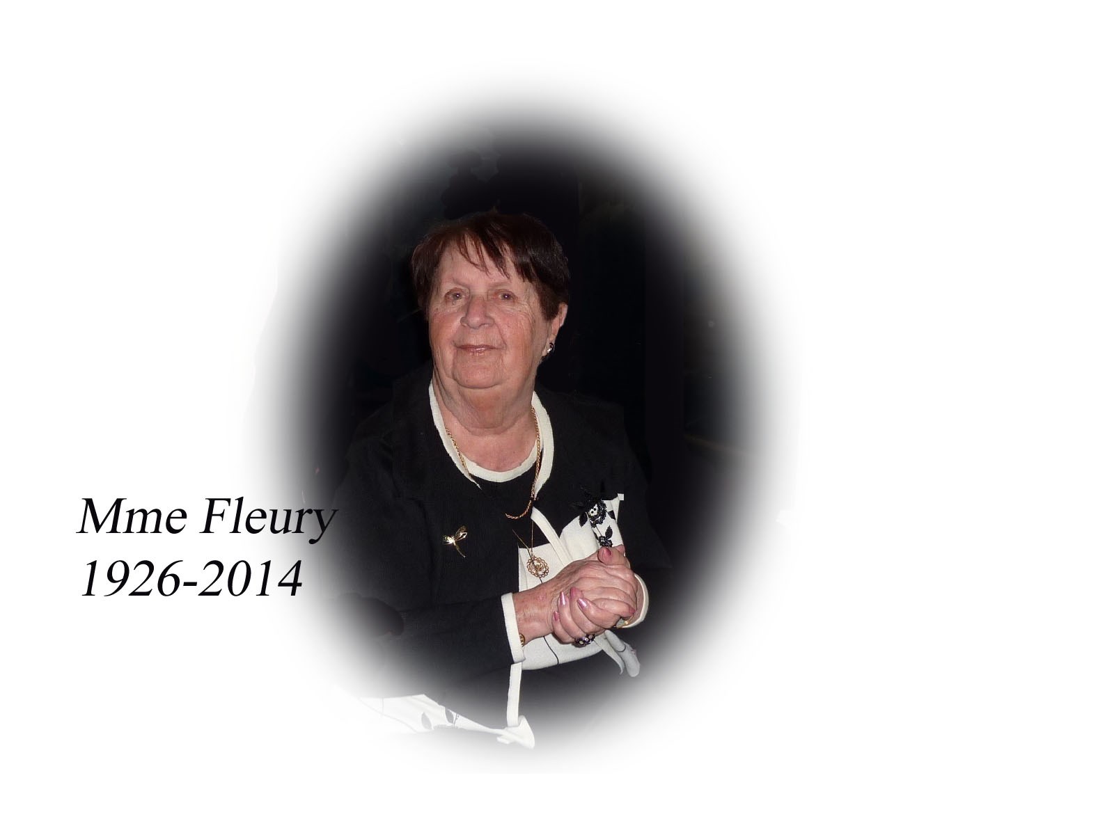 Avis de décès de Mme Monique Baillargeon