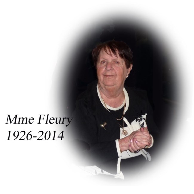 Avis de décès de Mme Monique Baillargeon