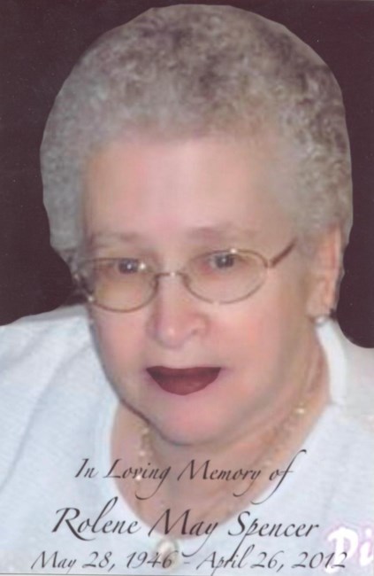 Obituary of Rolene May Spencer