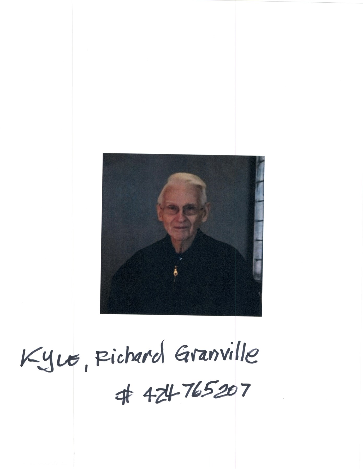 Obituary of Richard Granville Kyle