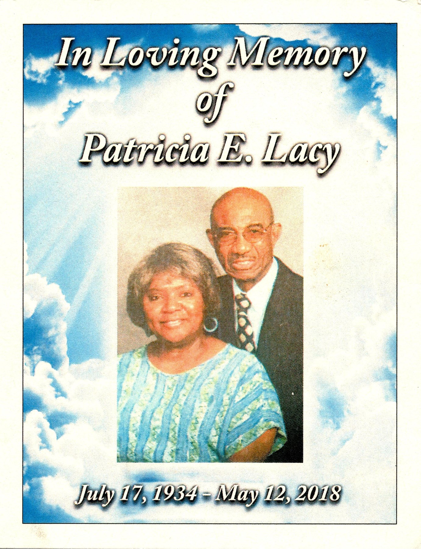 Obituary of Mr. David Lacy