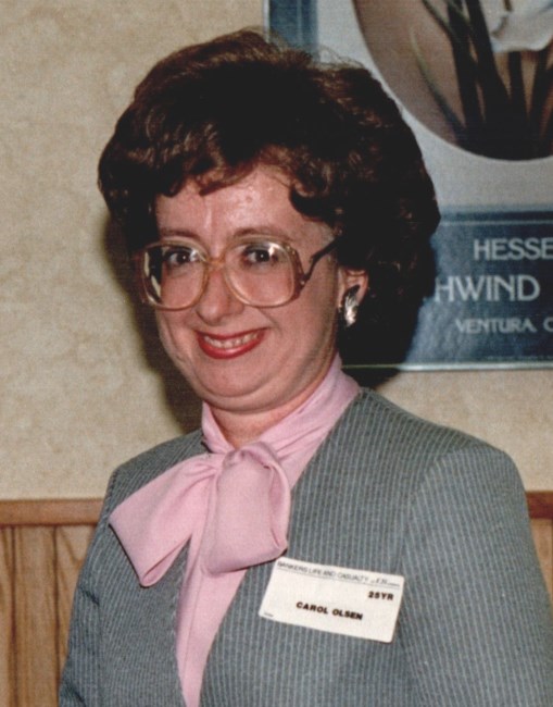Avis de décès de Carol Ann Olsen