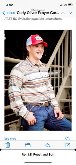 Obituary of Cody Travis Oliver