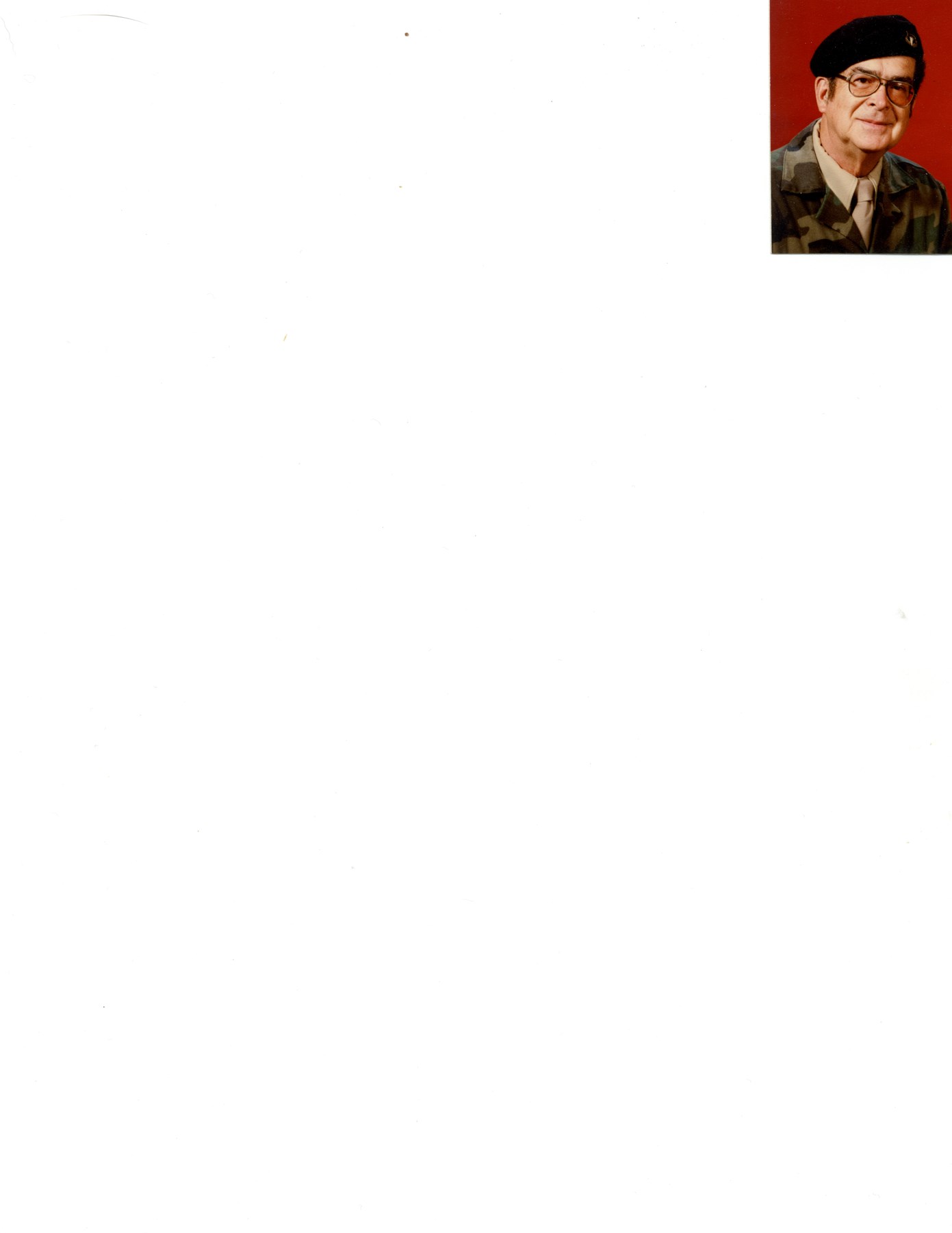 Obituary of Dr. Warren Horace Mory, Jr.