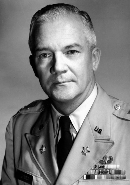 Avis de décès de Morton McD. Jones Jr., U.S. Army (Ret.)