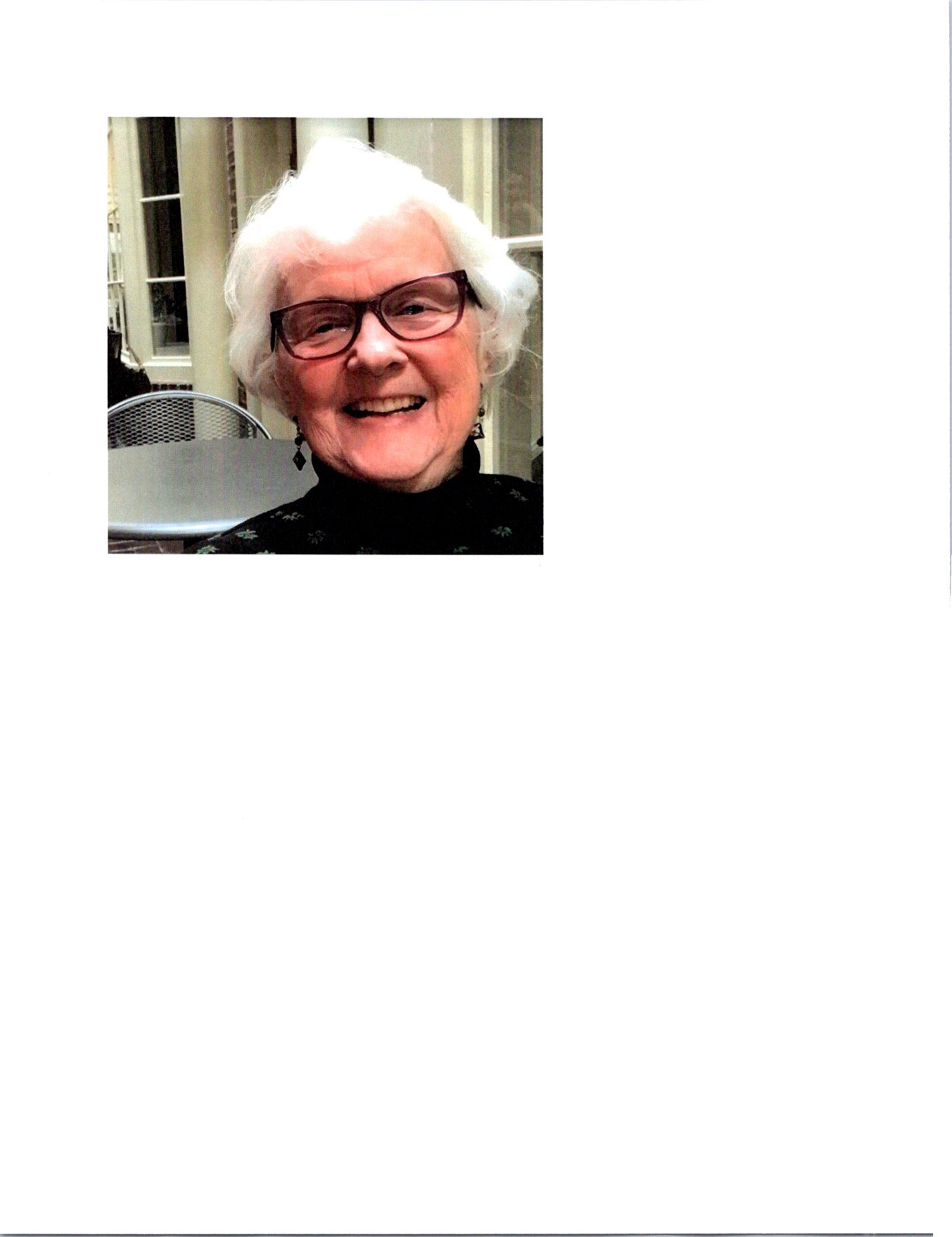 Obituario de Janet Cordray Bauman