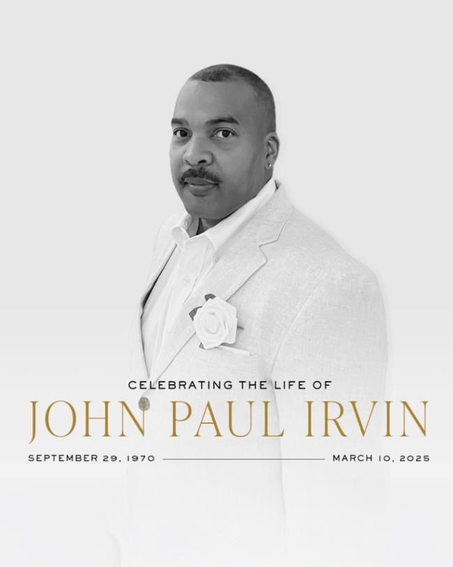 Obituary of John Paul Irvin