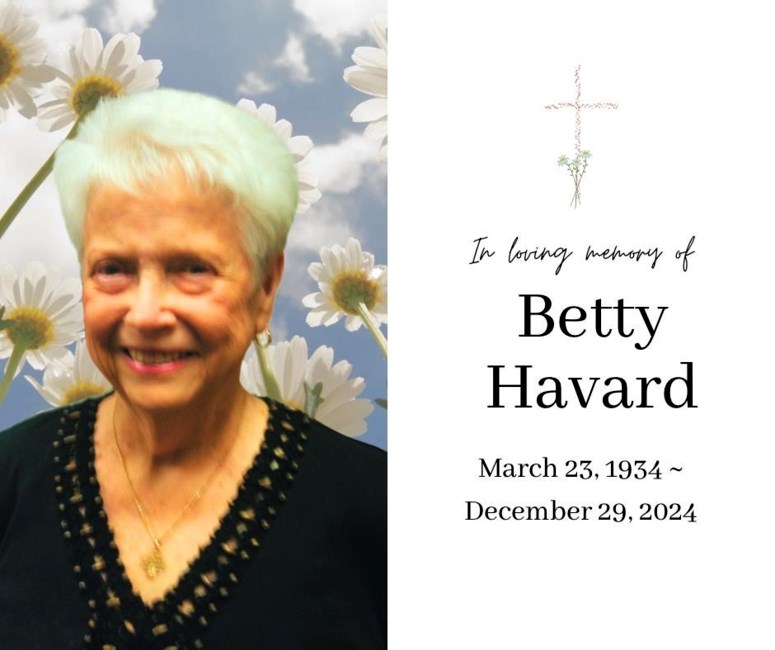 Obituary of Betty Jeannine Havard