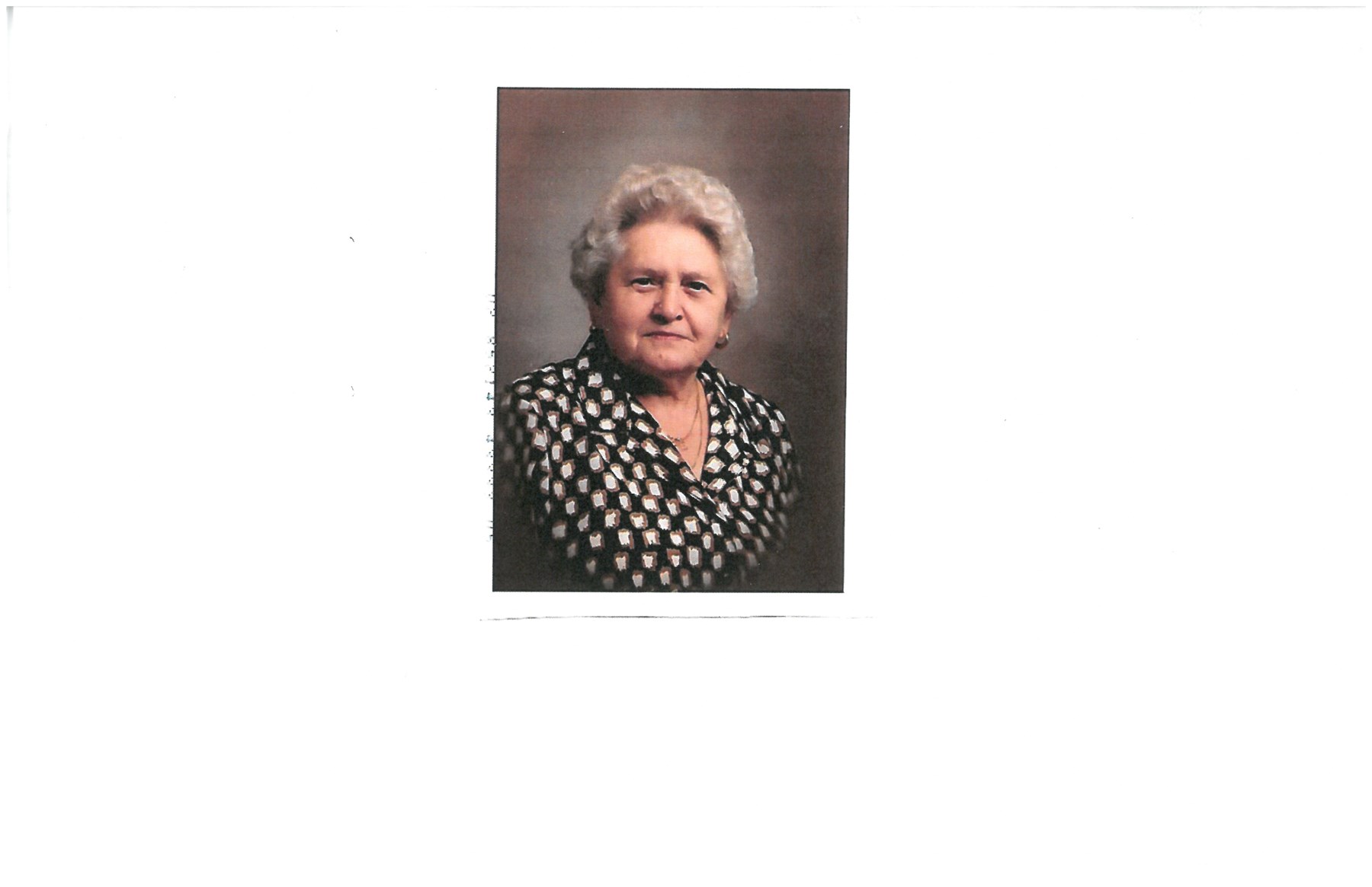 Obituary of Elisabeth Graff