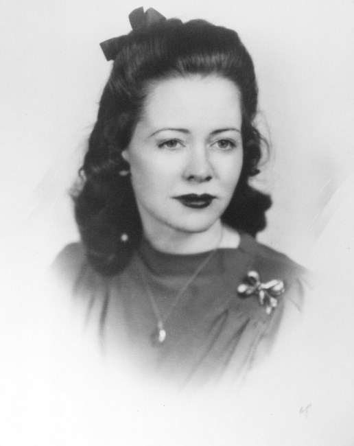 Obituary of Mrs Clyde Hall Rogers