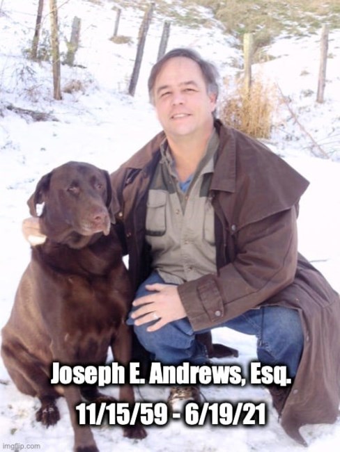 Obituary of Joseph Edwin Andrews