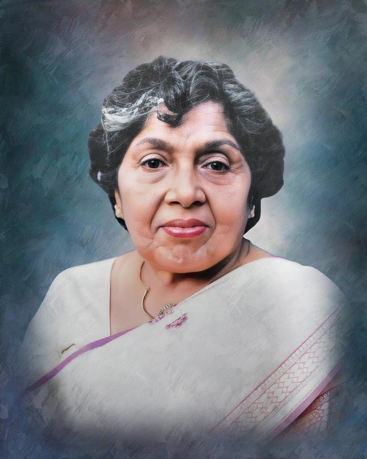 Portrait of Aleyamma M. Lukose
