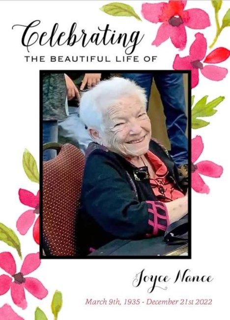 Obituary of Joyce Starnes Nance