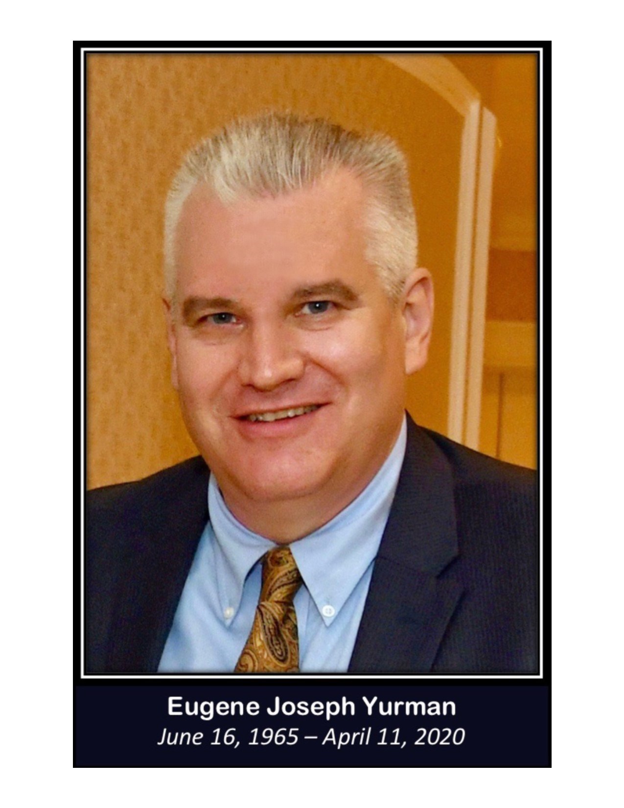 Obituary of Eugene Yurman