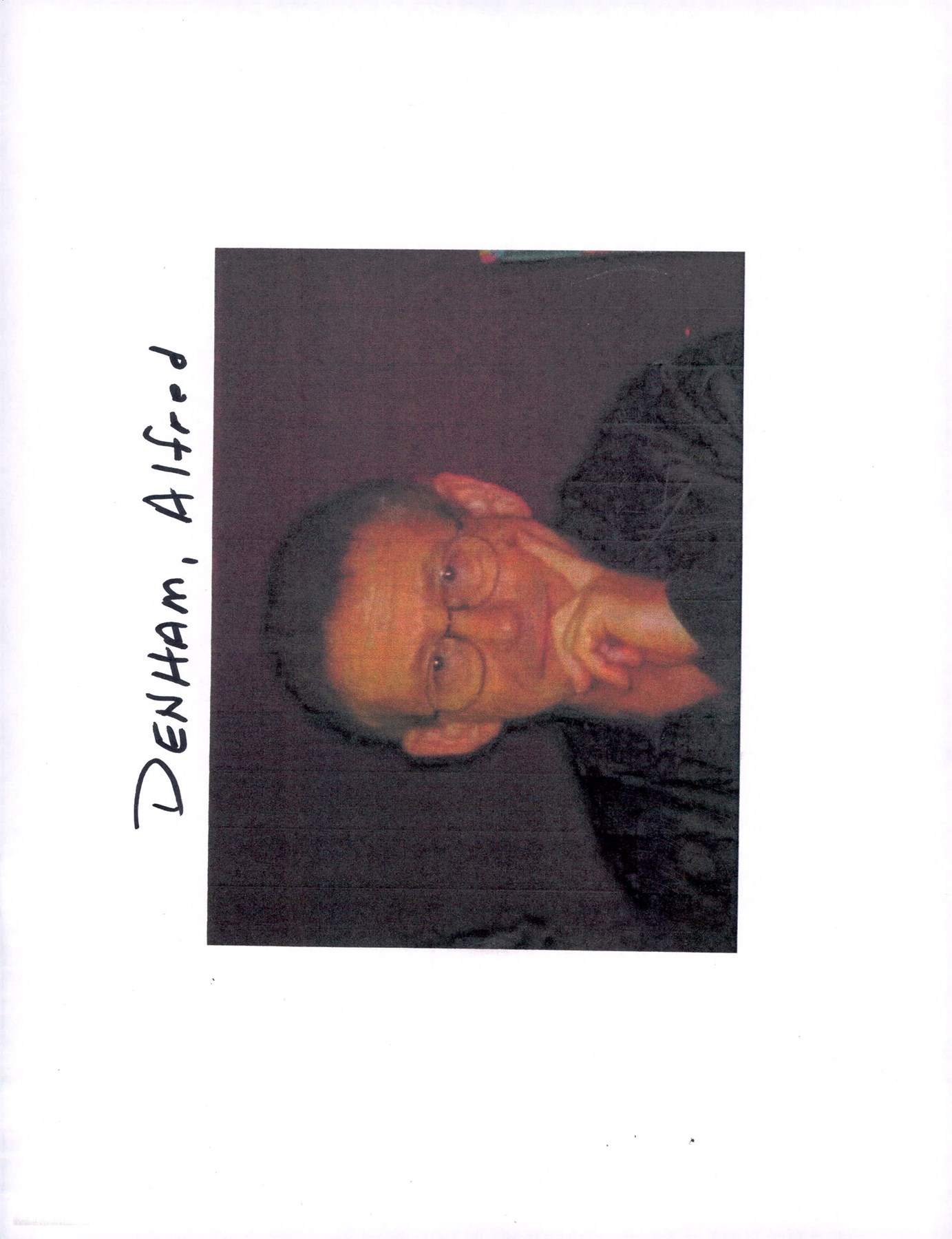 Obituary of Alfred George Denham