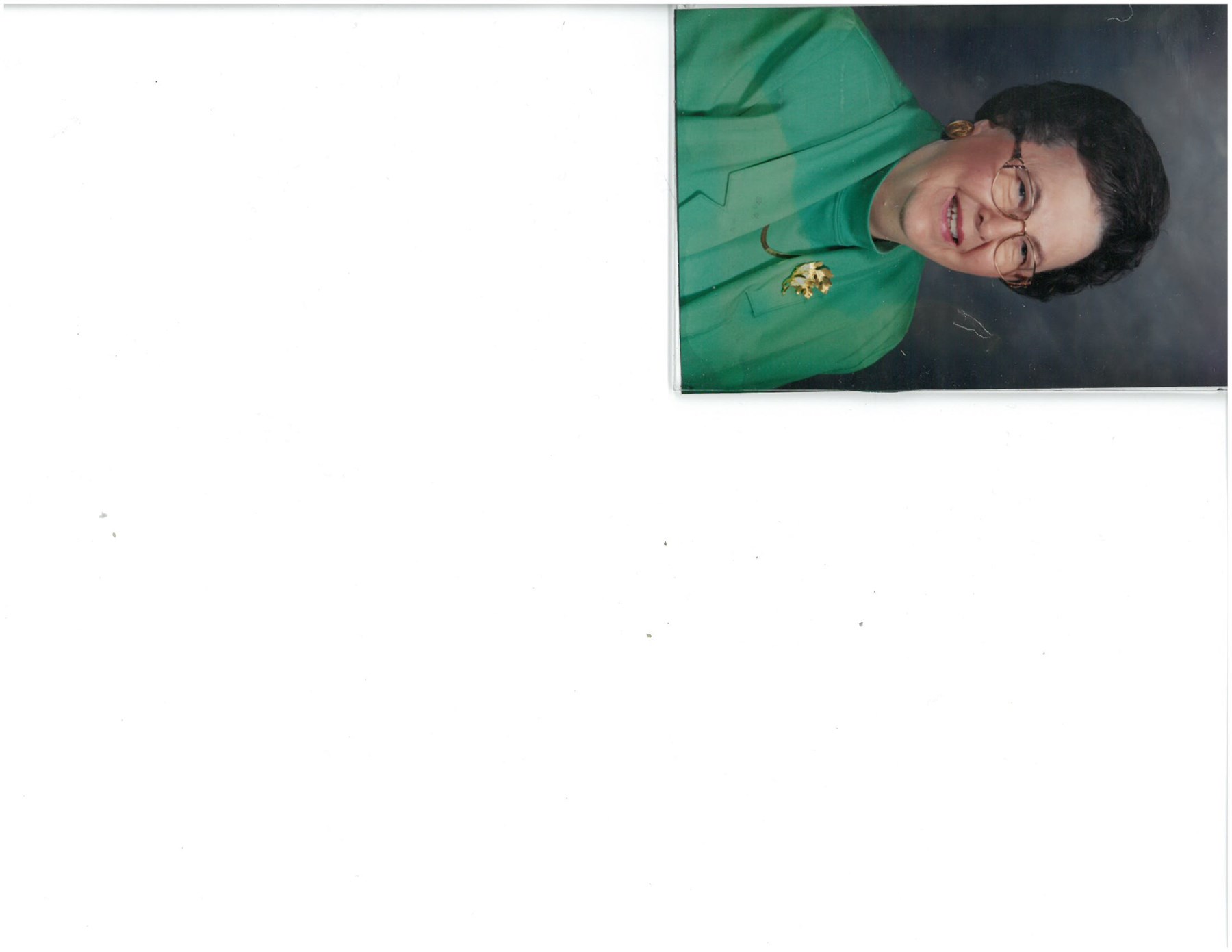 Obituary of Susan Christian Backer