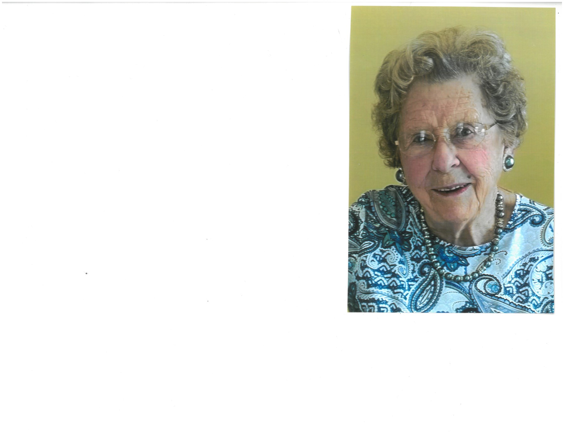 Obituary of Blanche Ann Johnson