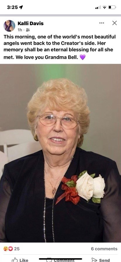 Avis de décès de Mary Myers Clark