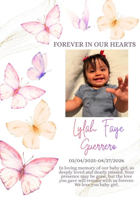 Obituary of Lylah Faye Guerrero