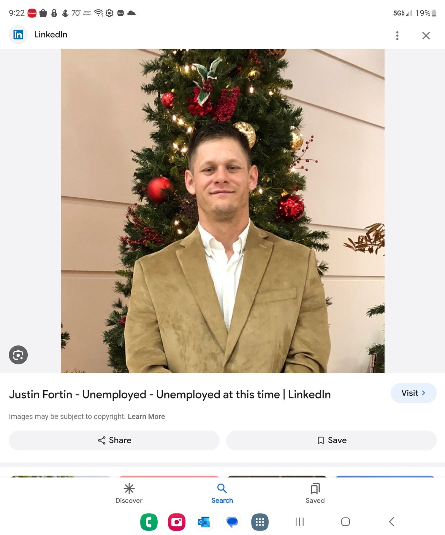 Obituary of Justin Charles Fortin